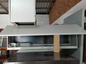 Long Metal Wall Cabinet