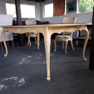 Large Dining Table (Glass Top)