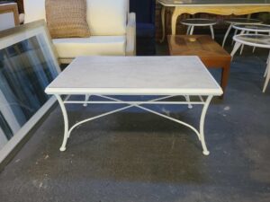 Tile & Metal Coffee Table