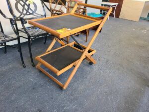 Wooden Two Tier Trolley