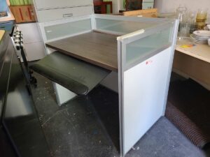 Office Desk w/ Privacy Panels