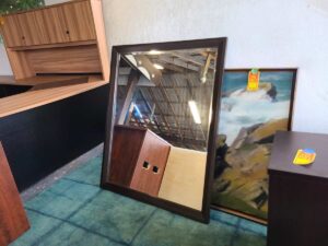 Large Bevelled Edge Mirror