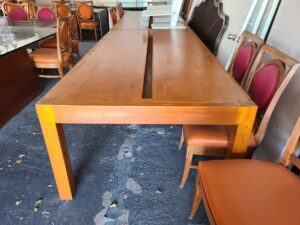 Large Wooden Work Table