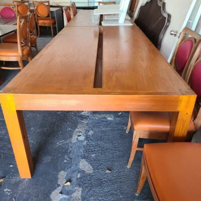 Large Wooden Work Table