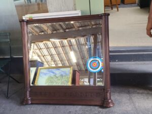 Wooden Framed Mirror (Bevelled Edge)