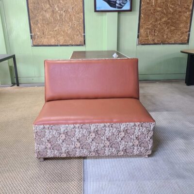 Armless Love Seat