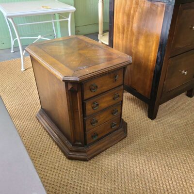 Three Drawer Side Table