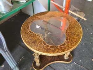 Metal End Table