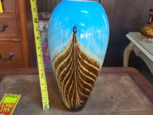 Blue & Brown Vase