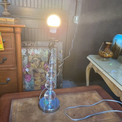 Glass Layered Lamp Base (no shade)