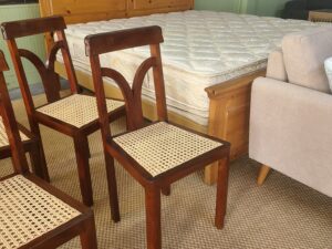 Caned Mahogany Dining Chair