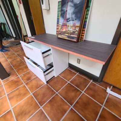 Two Drawer Cabinet Desk