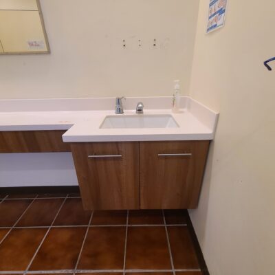 2 Door Sink Vanity w/ Extension