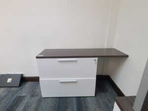 Two Drawer Cabinet Desk