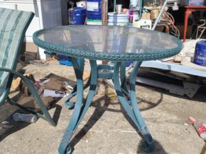 Aluminum Patio Table
