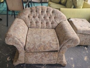 Single Floral Sofa