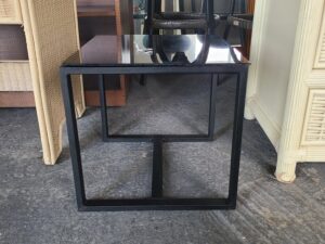 Small Metal & Glass Coffee Table