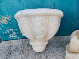 Coral Stone Wall Sconce