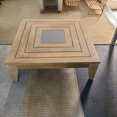 Wooden Coffee Table (Nested Square Design)